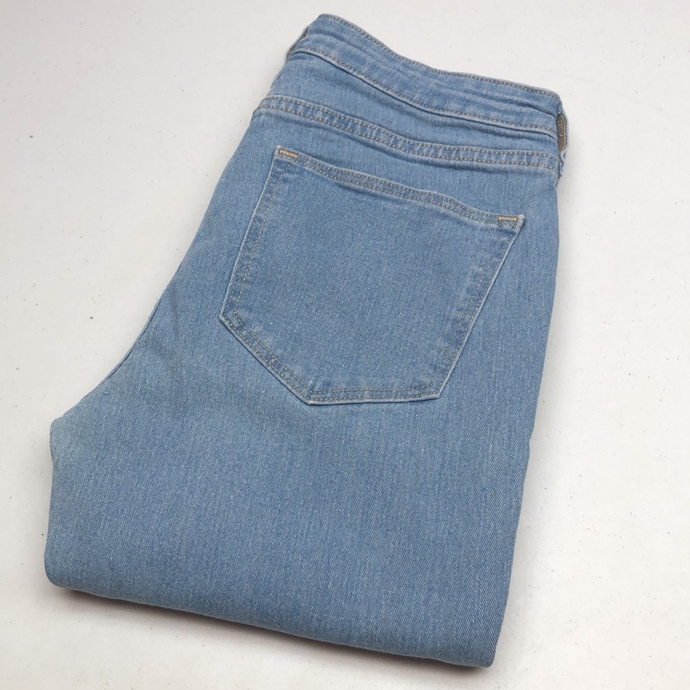 LIGHTWASH &DENIM HIGH-RISE SKINNY ANKLE JEANS 28x29 ⭐️